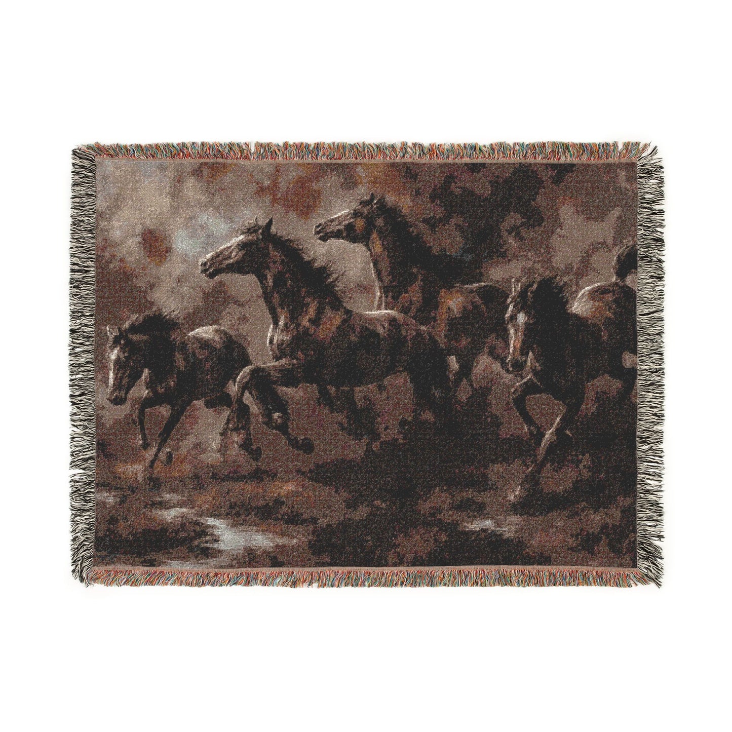MOOR, Woven Throw Blanket
