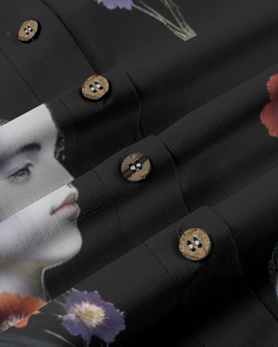 REBIRTH by Riffhaus - Women's Cotton Shirt - Florence + The Machine Riff