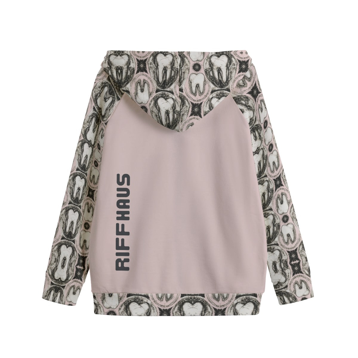 GUMDROP GRAVEYARD by Riffhaus - Kid's Zip Up Raglan Sleeve Hoodie - Sofia Isella Riff