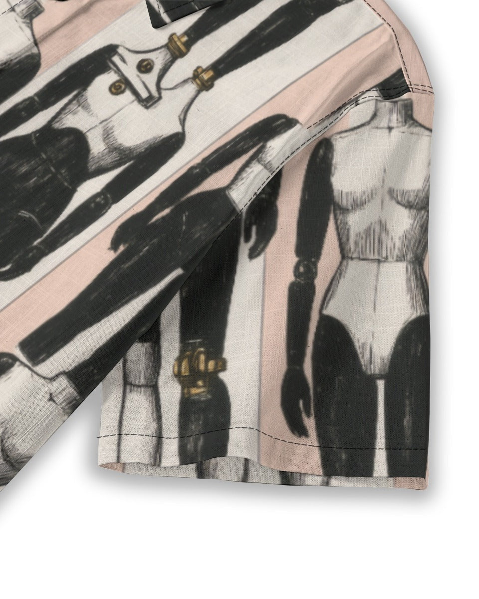 SCREWED by Riffhaus - Women's Cotton Shirt - Sofia Isella Riff