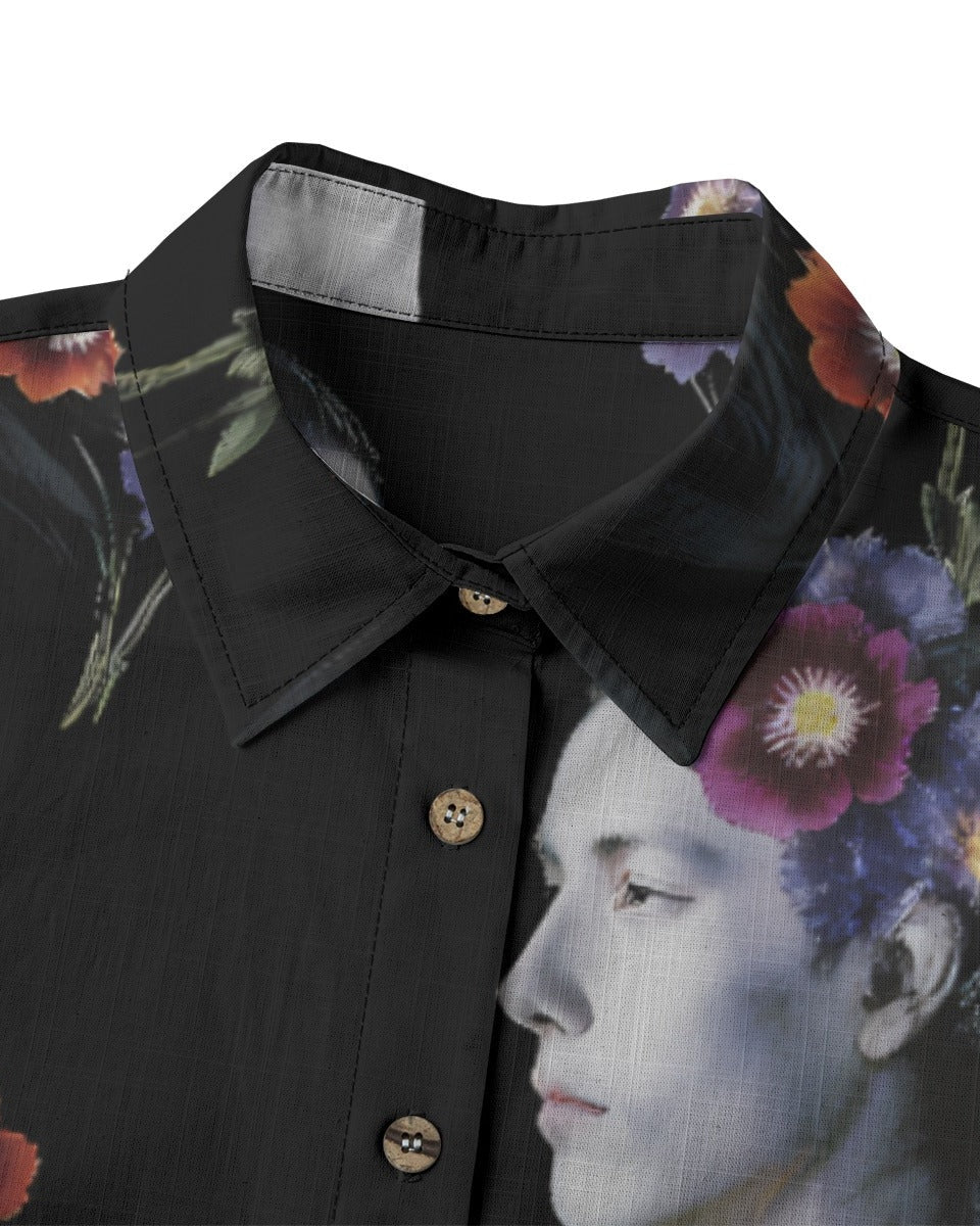 REBIRTH by Riffhaus - Women's Cotton Shirt - Florence + The Machine Riff