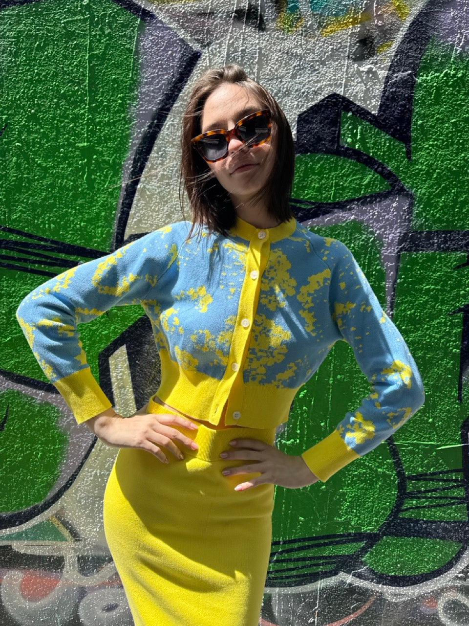 Riff Haus Cropped Cardigan – Oracle Layer