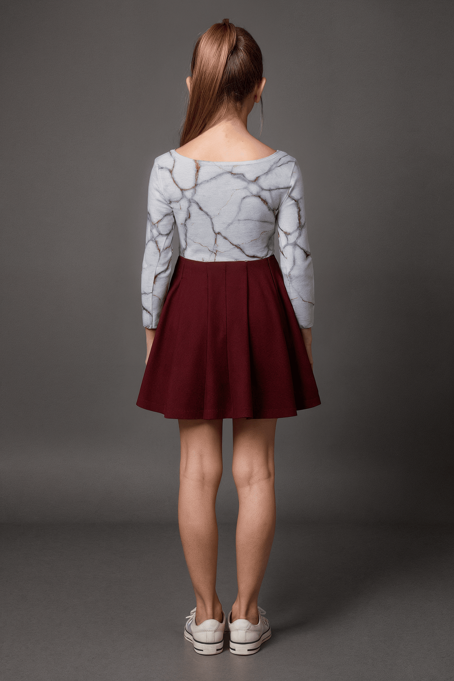Marionette Mini by Riffhaus - Kid's Long Sleeve Dress - Sofia Isella Riff