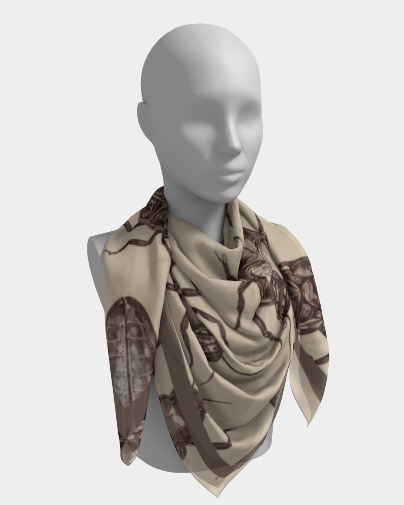 DECAY by Riffhaus - Silk Scarf Bugs - Sofia Isella Riff