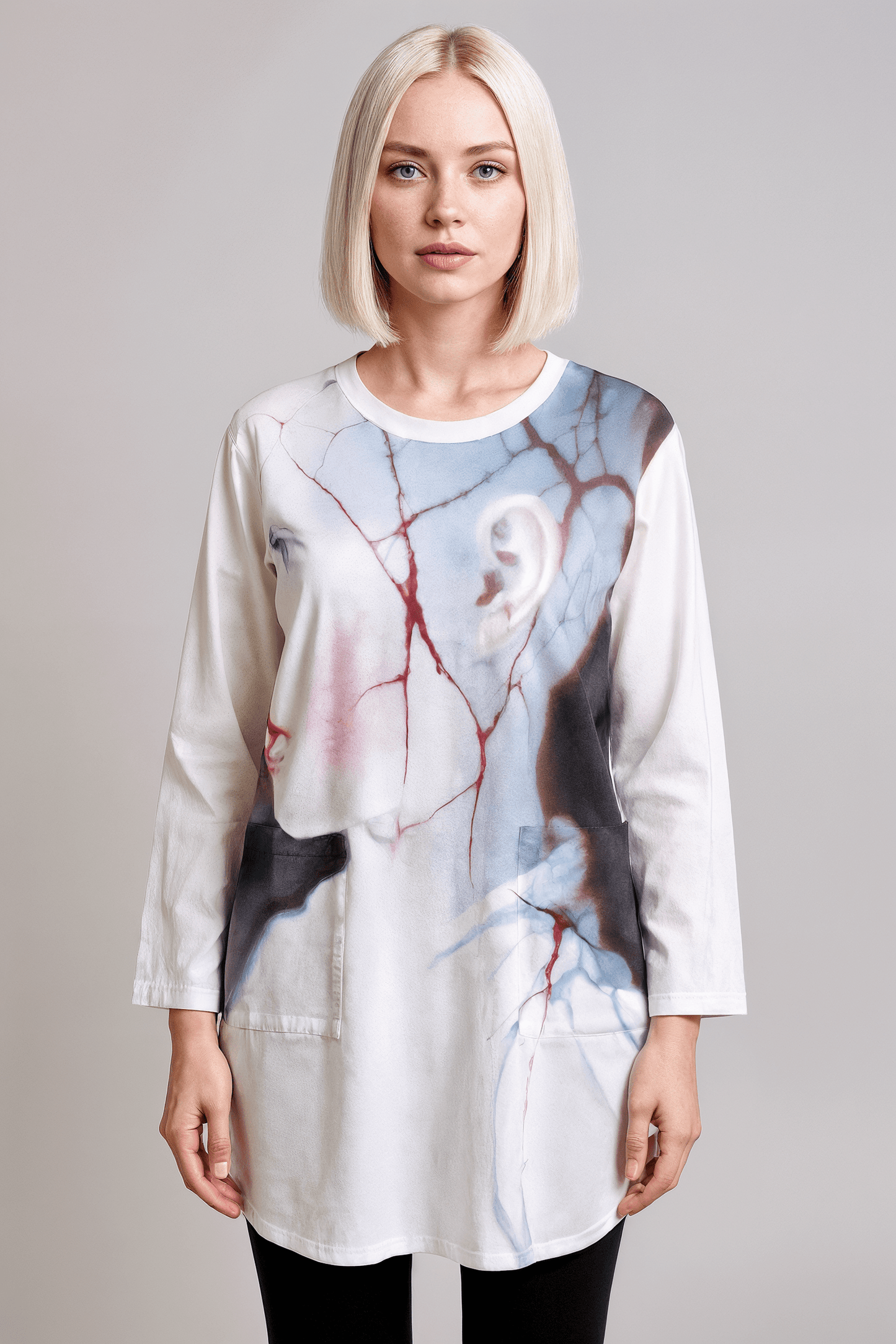 MARIONETTE COMPLEX by Riffhaus Women's Longsleeve Baggy Ballet Punk Dress - Sofia Isella Riff