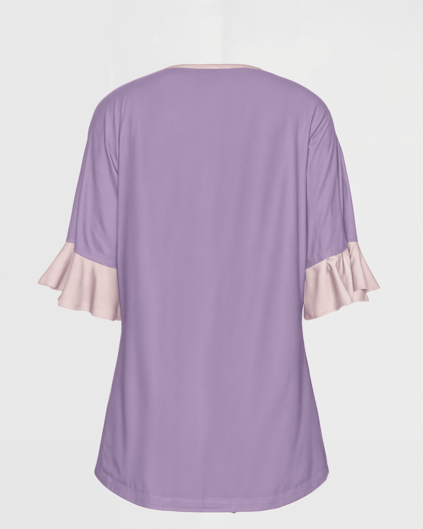 V-neck Women's T-shirt With Bell Sleeve - Carousel