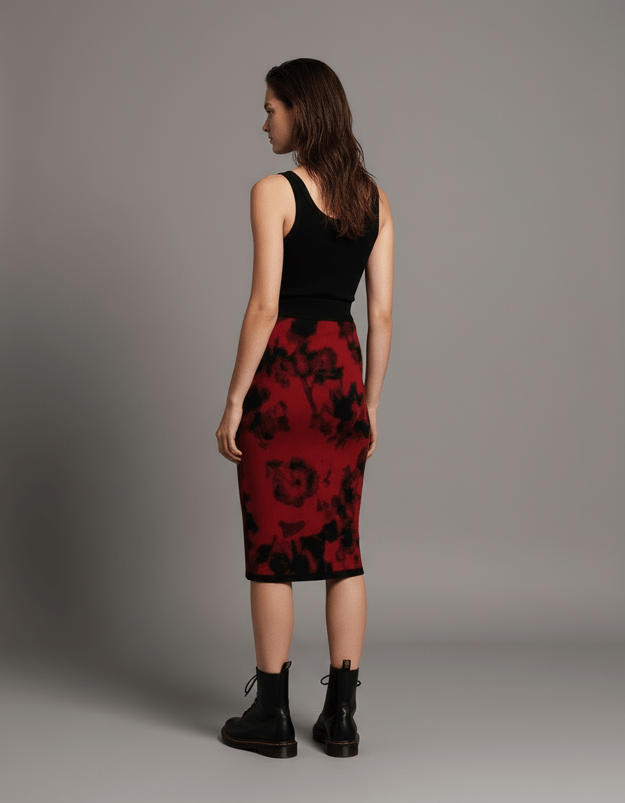 WAIL by Riffhaus - Women's Knit Pencil Skirt - Florence + The Machine Riff