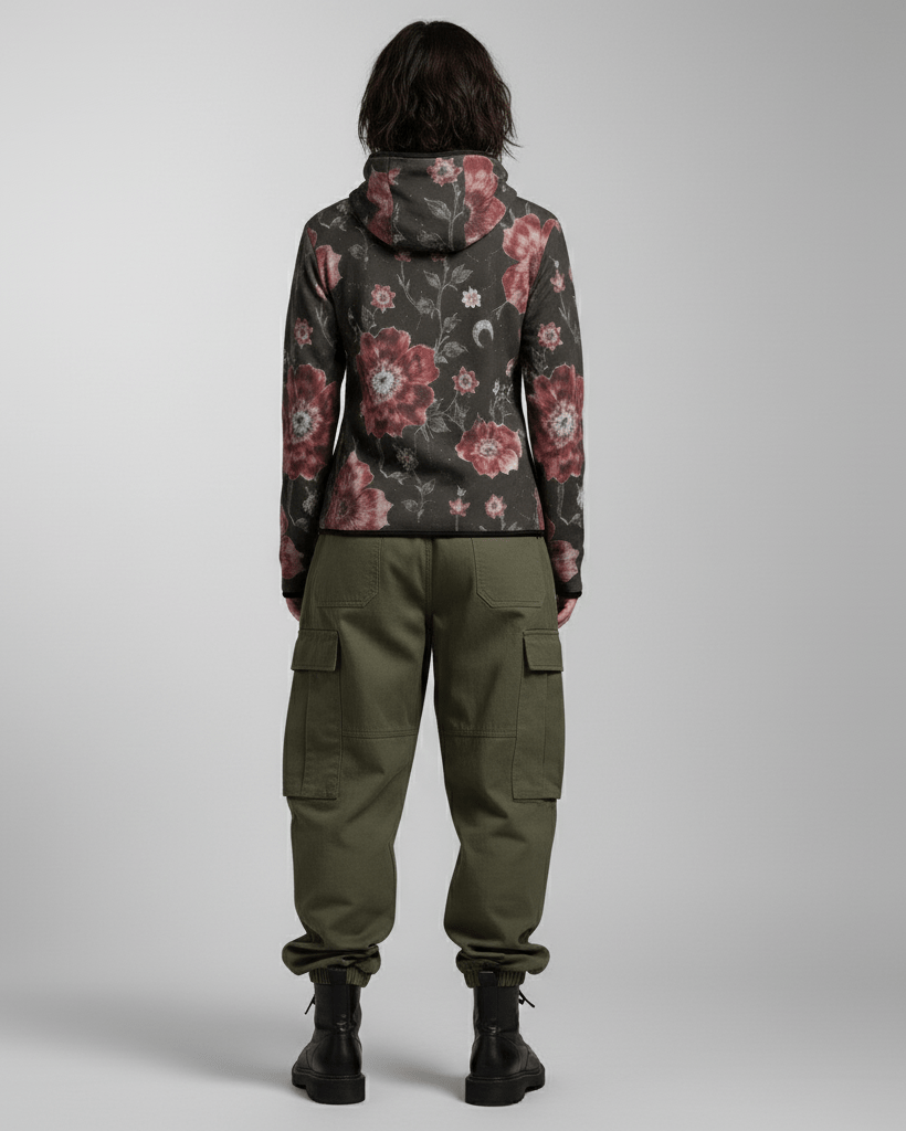 TAROT - Soft Unisex Zip-Up Hoodie with Thumb Hole Design - Florence + The Machine Riff