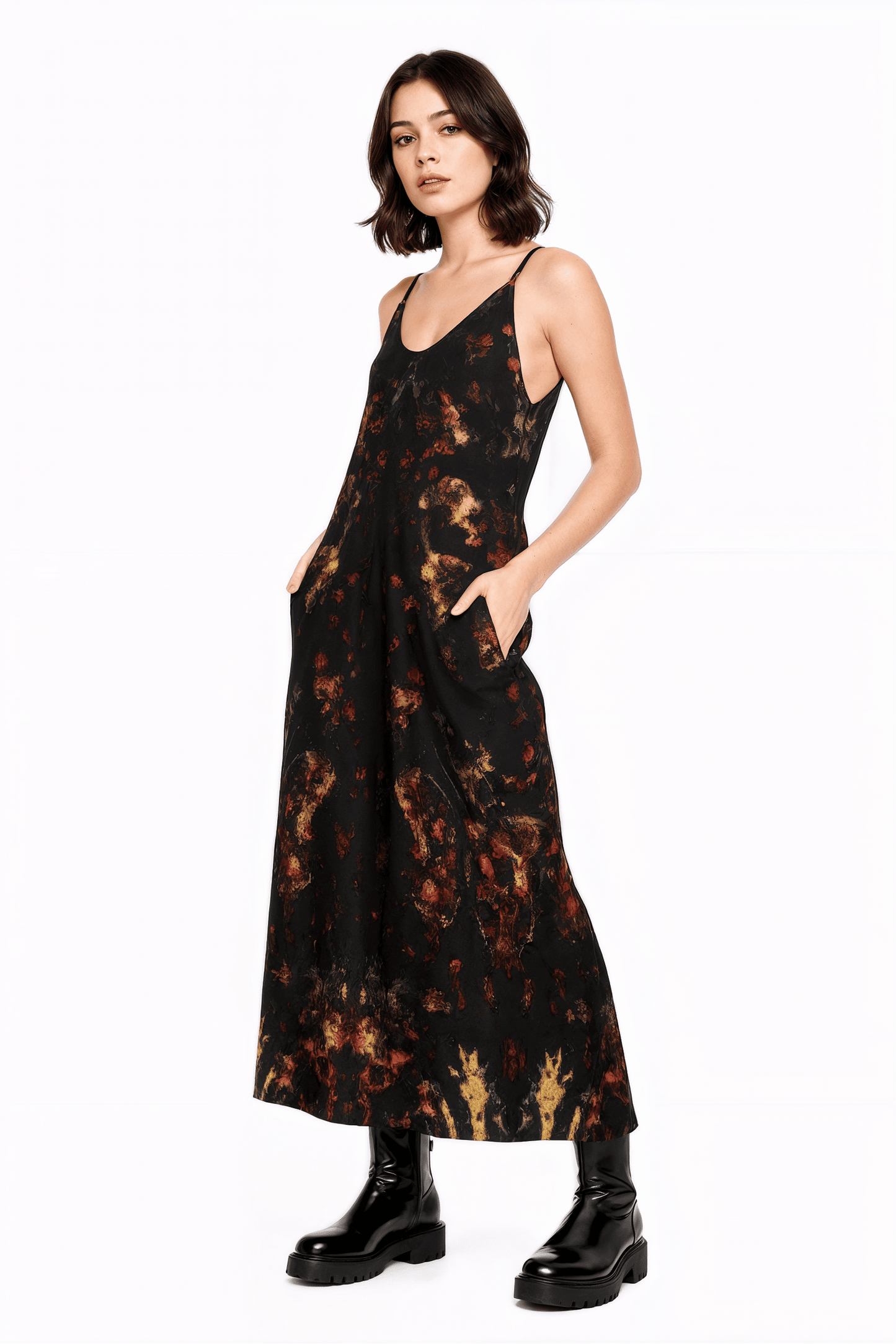 BURNT by Riffhaus - Women's Sling Dress - Sofia Isella Riff