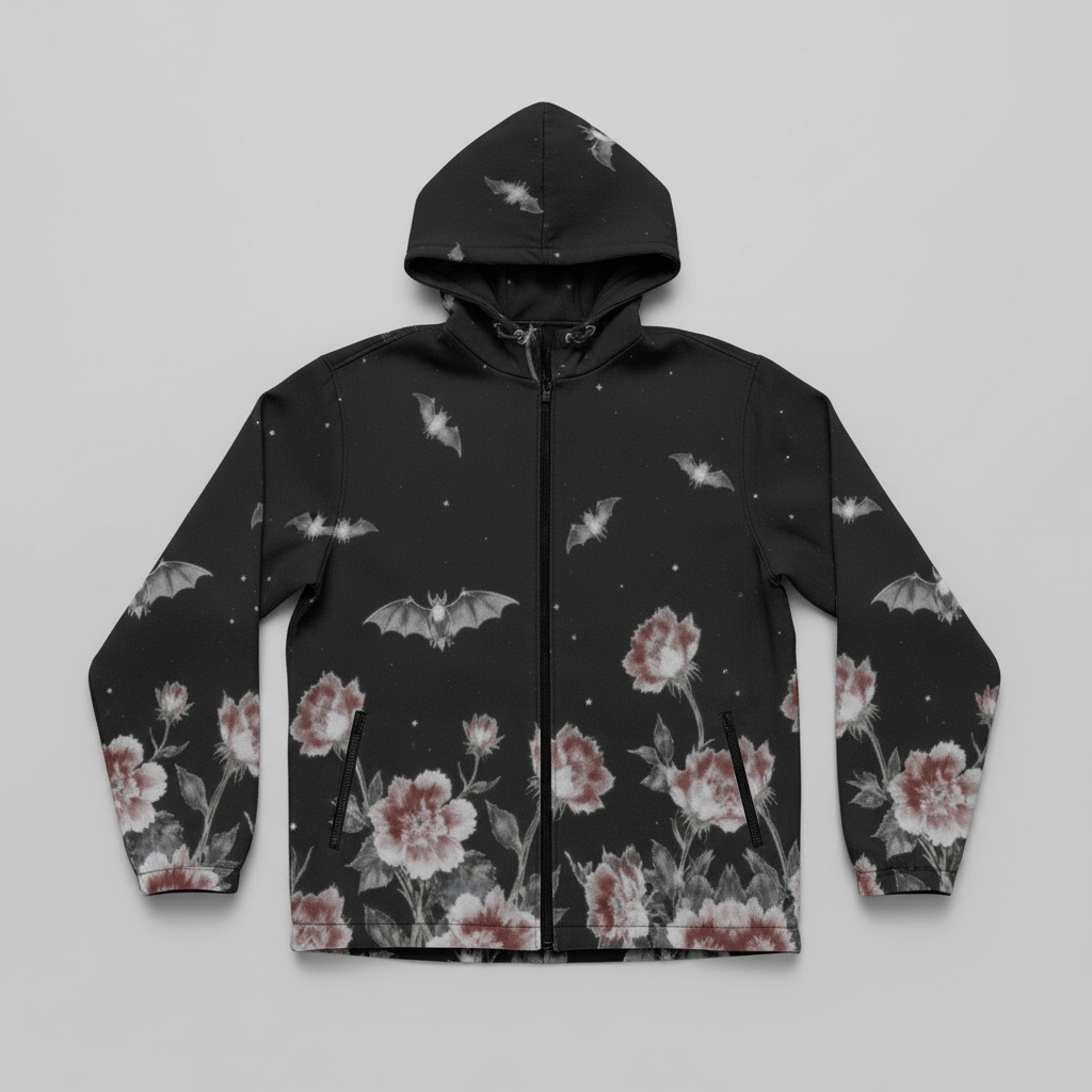 BATS by Riffhaus - Urban Minimalist Twill Jacket 100% Cotton - Scream Riff