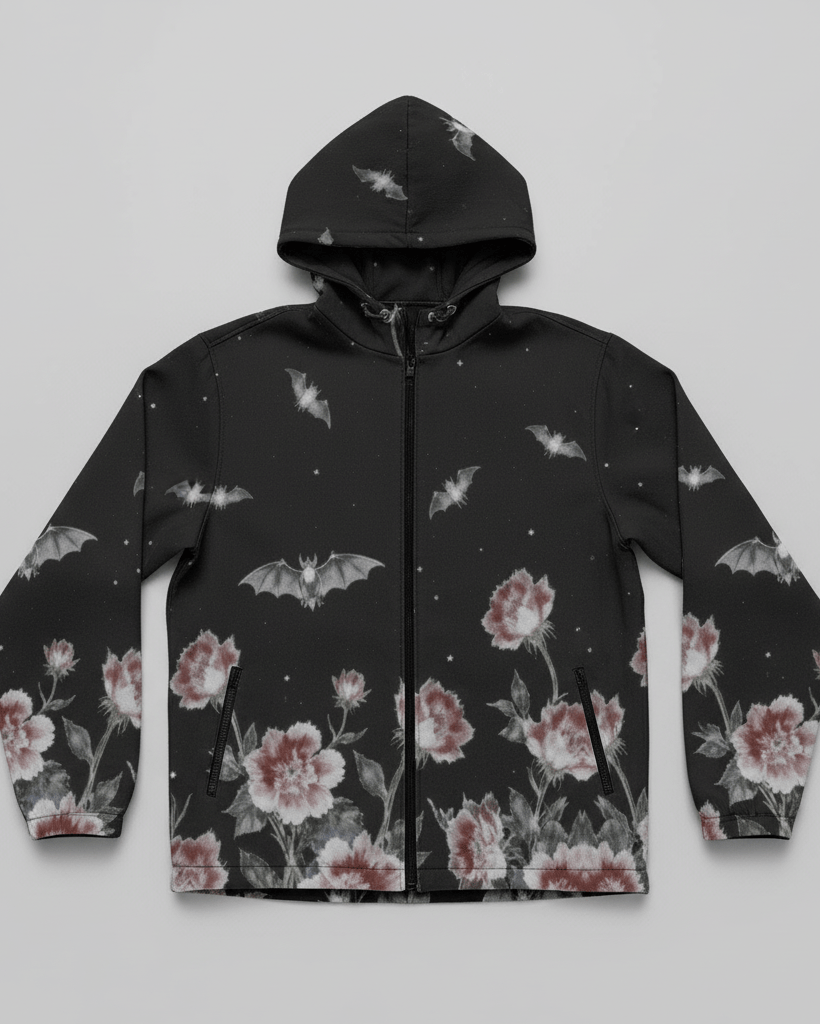 BATS by Riffhaus - Urban Minimalist Twill Jacket 100% Cotton - Scream Riff