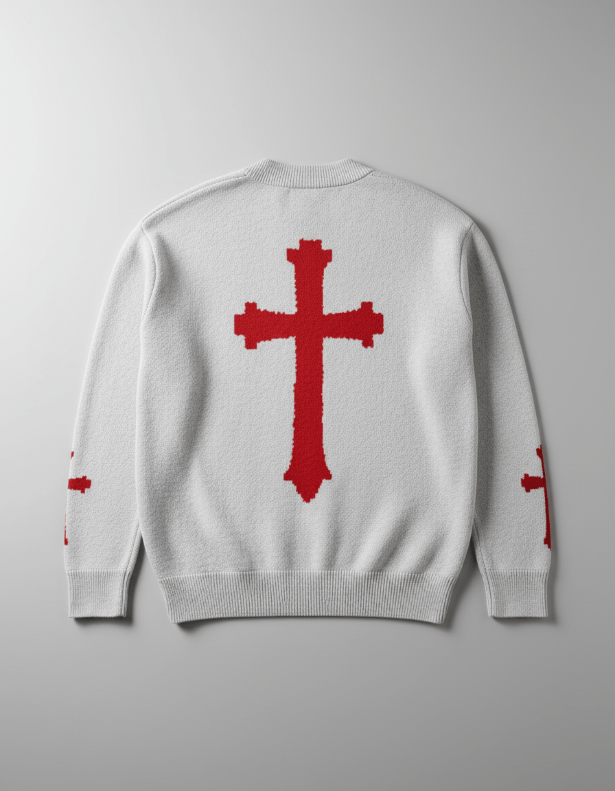 SAINT by Riffhaus - Knitted cardigan - Riff on Rosalia's Berghain