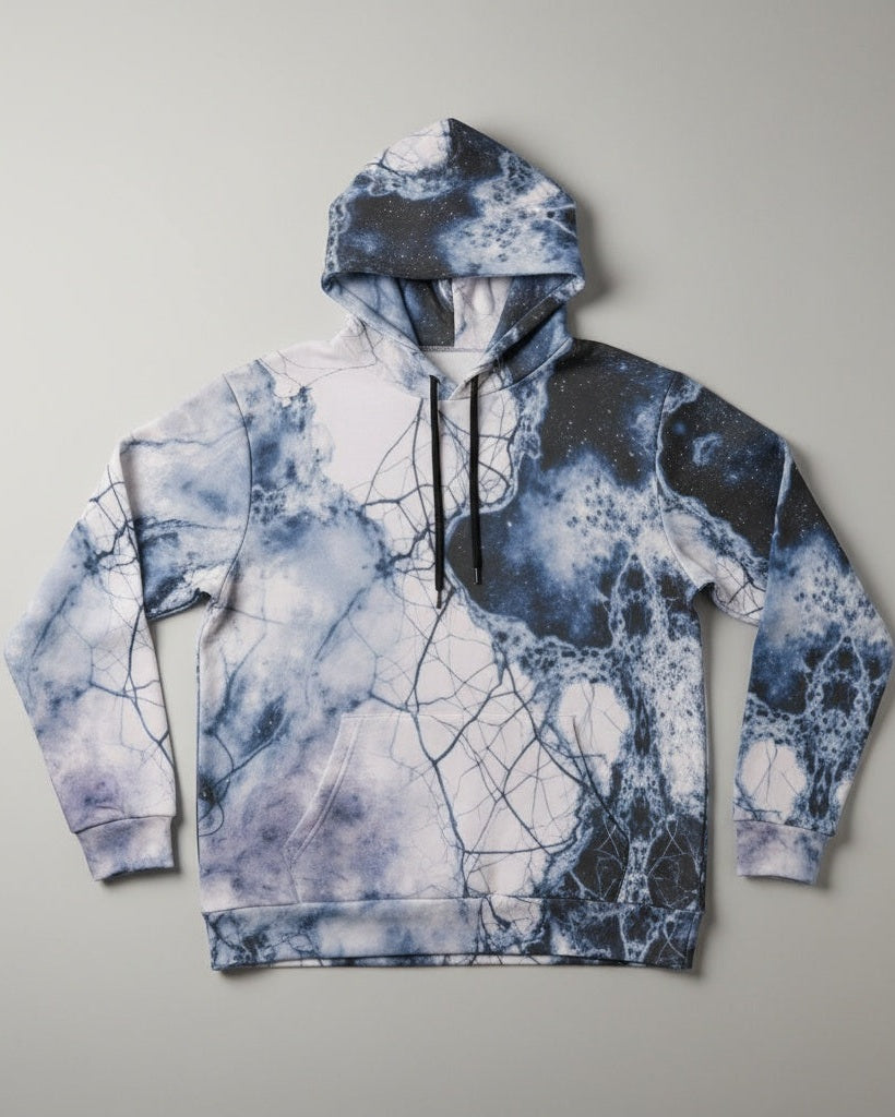FROSTBITE by Riffhaus - Unisex Hoodie Men's Sizing - Aurora Frozen Riff