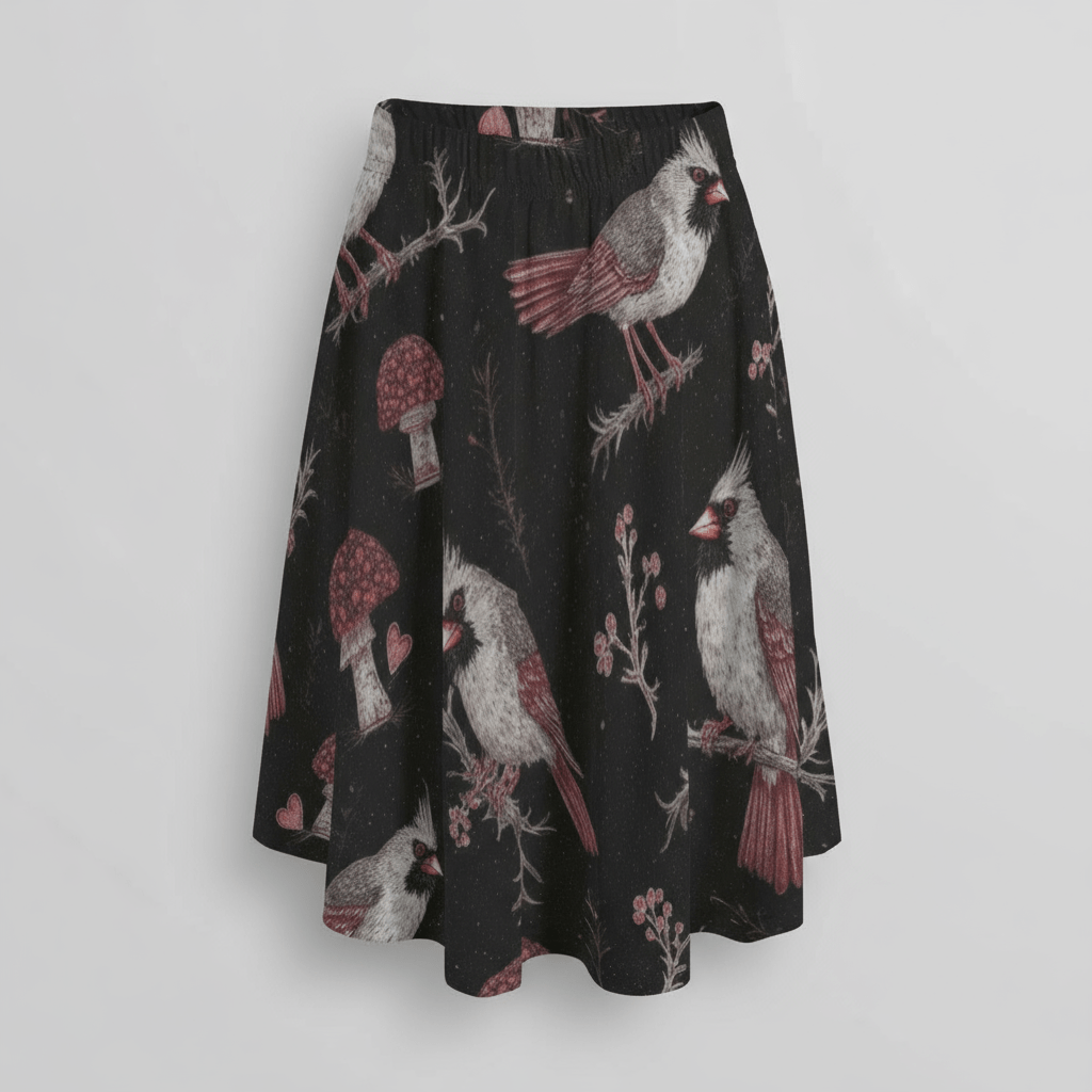 SIN(G) by Riffhaus - Midi Maxi Skirt With Pockets - Riff on Rosalía's Berghain