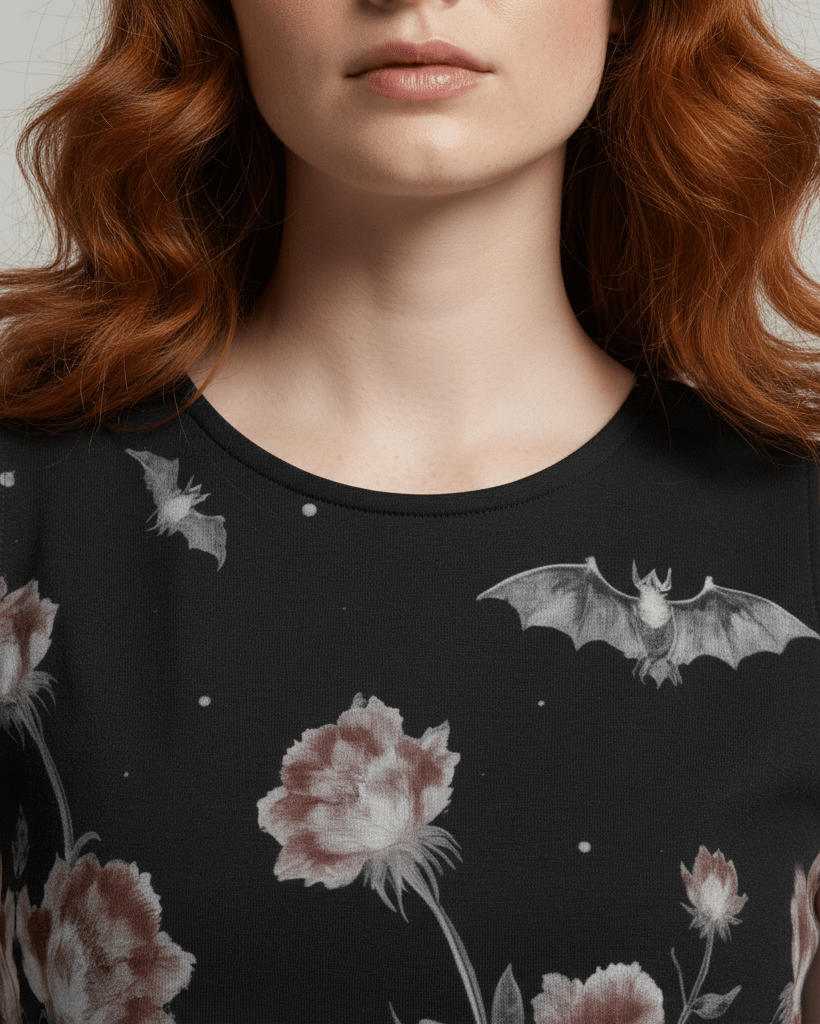 MOTHER BAT by Riffhaus - Women's Sleeveless Cropped Top - Florence + The Machine Riff