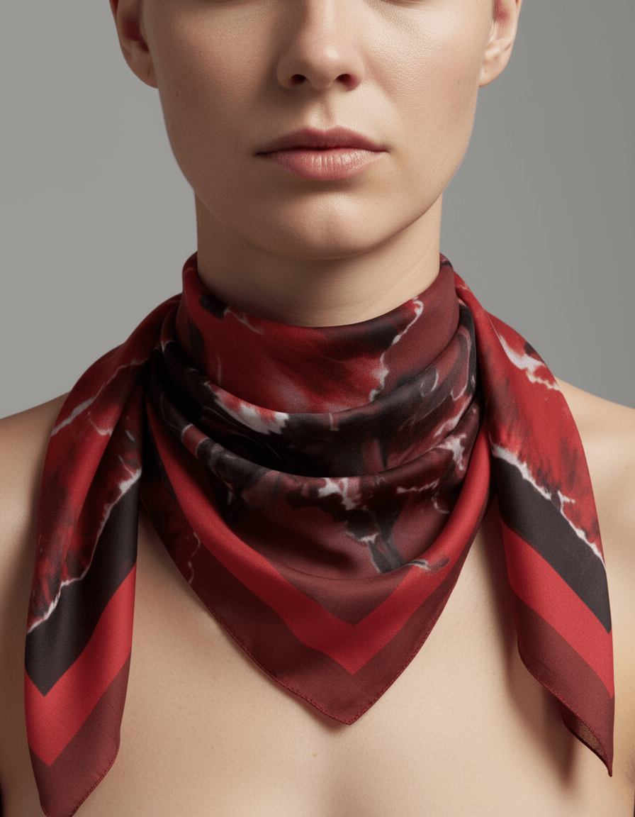 COLLECTABLE by Riffhaus - Square Scarf #SCREAM