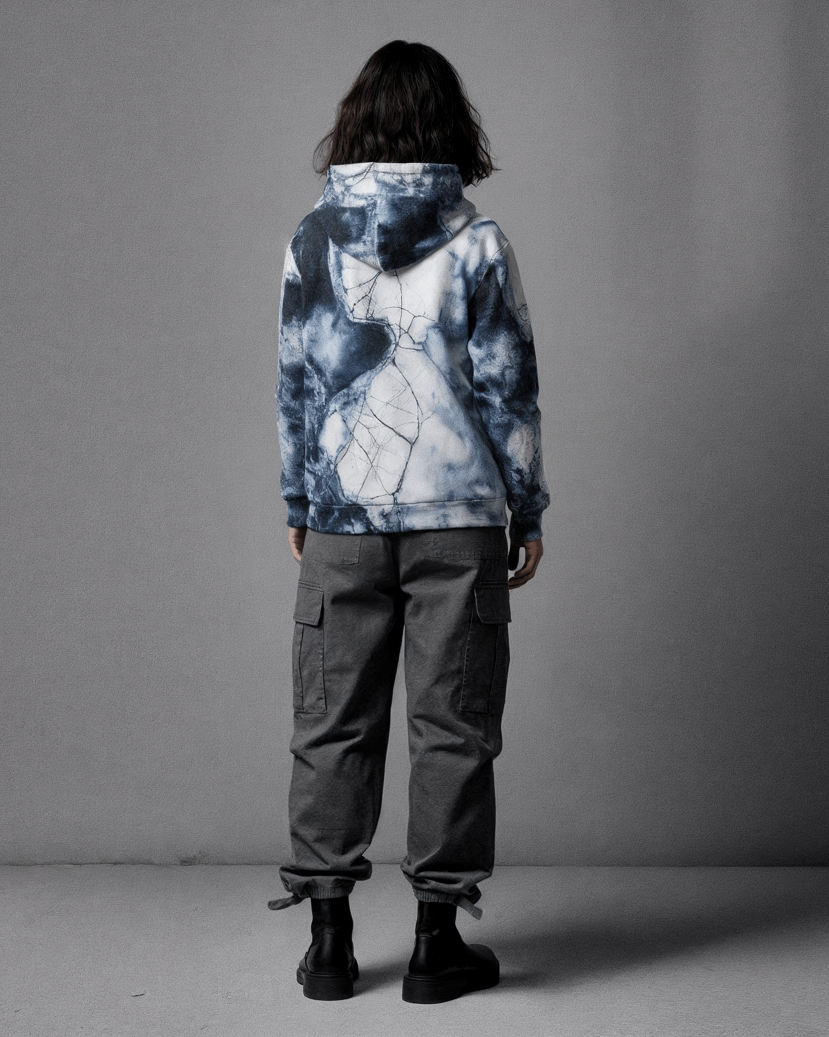 FROSTBITE by Riffhaus - Unisex Hoodie Men's Sizing - Aurora Frozen Riff