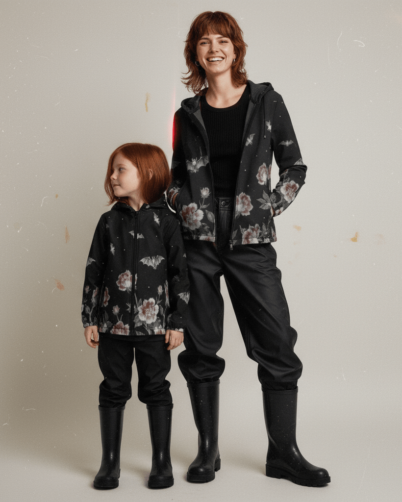 BATS by Riffhaus - Children's Waterproof And Windproof Jacket - Florence + The Machine Riff