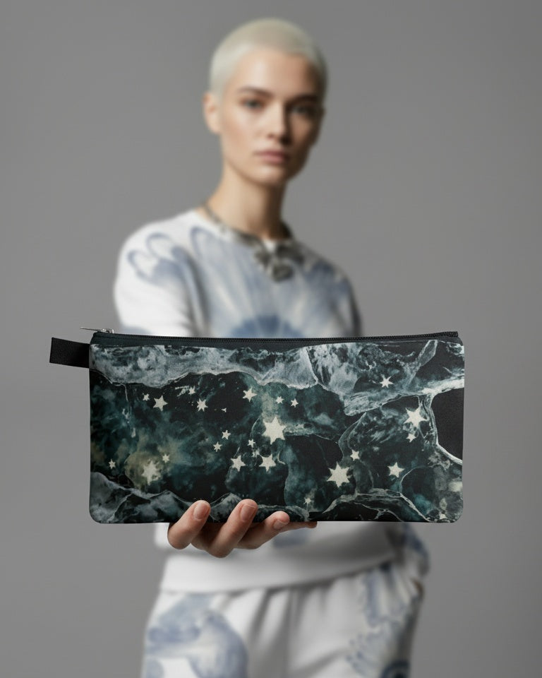 THE LAST STARS by Riffhaus - Pencil Case - Aurora Frozen Riff