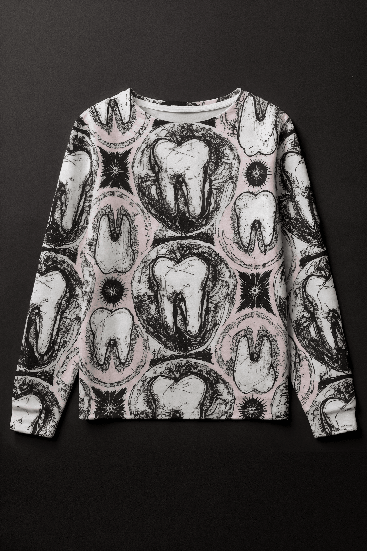 TOOTH MAIDEN by Riffhaus - Unisex Boat Neckline Sweatshirt With Chest Pocket - Sofia Isella Riff