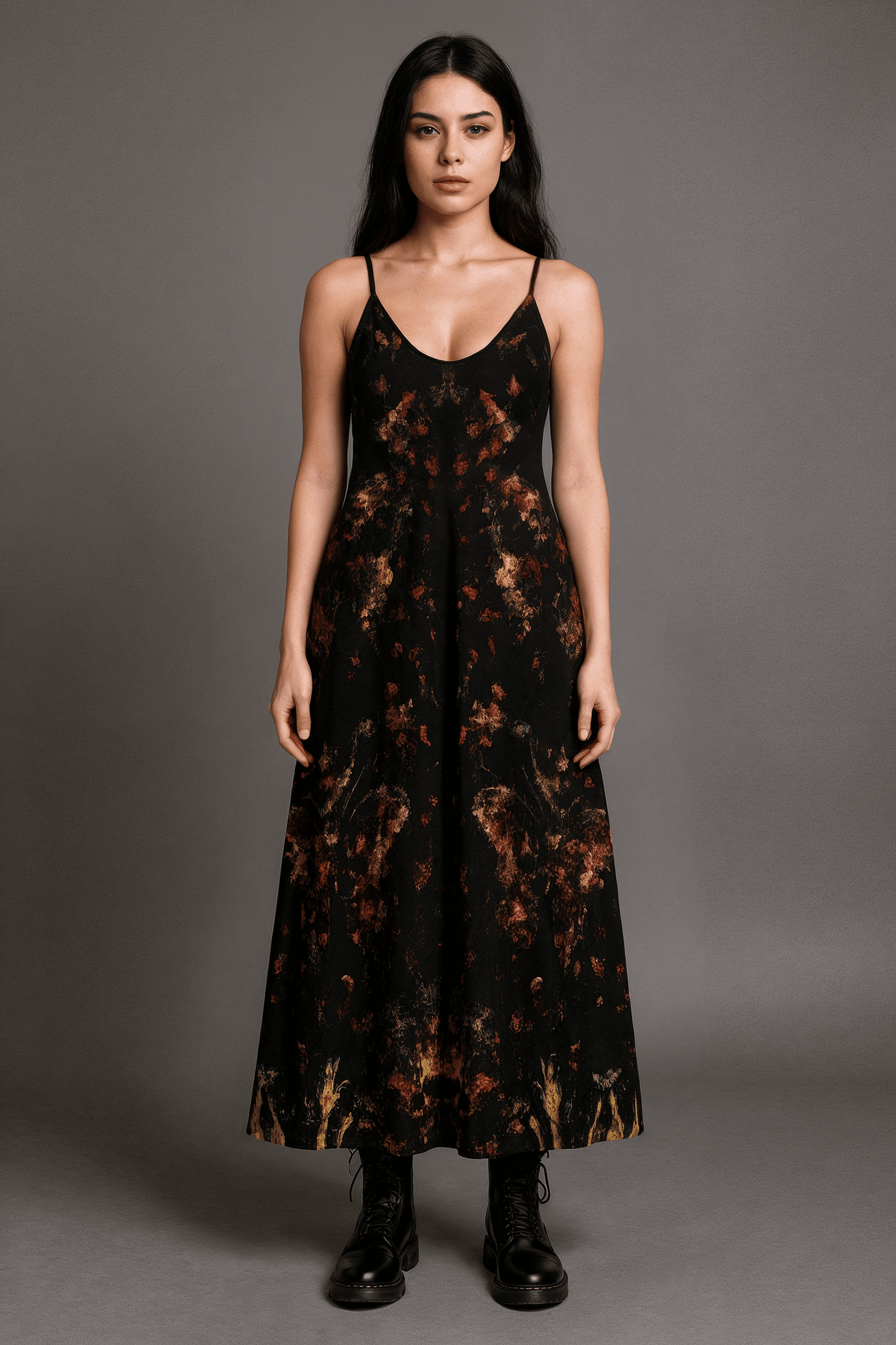 BURNT by Riffhaus - Women's Sling Dress - Sofia Isella Riff