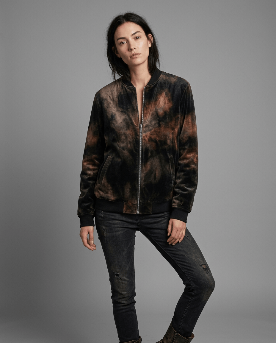 HOUSE Riffhaus Mens Bomber Jacket