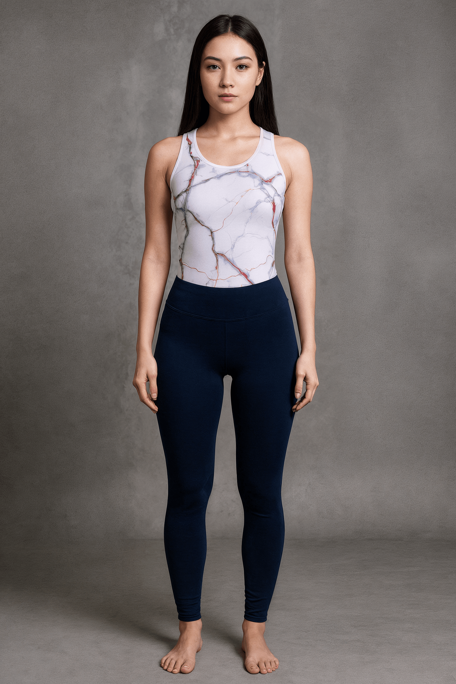 MADE OF ASS AND GLASS by Riffhaus - Women's Workout Tank Top - Sofia Isella Riff
