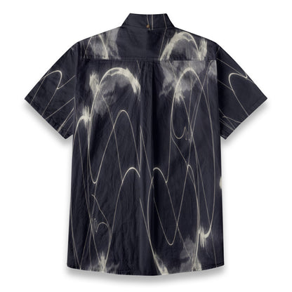WAVELENGTH by Riffhaus - Men's Breathable Cotton Shirt|125GSM
