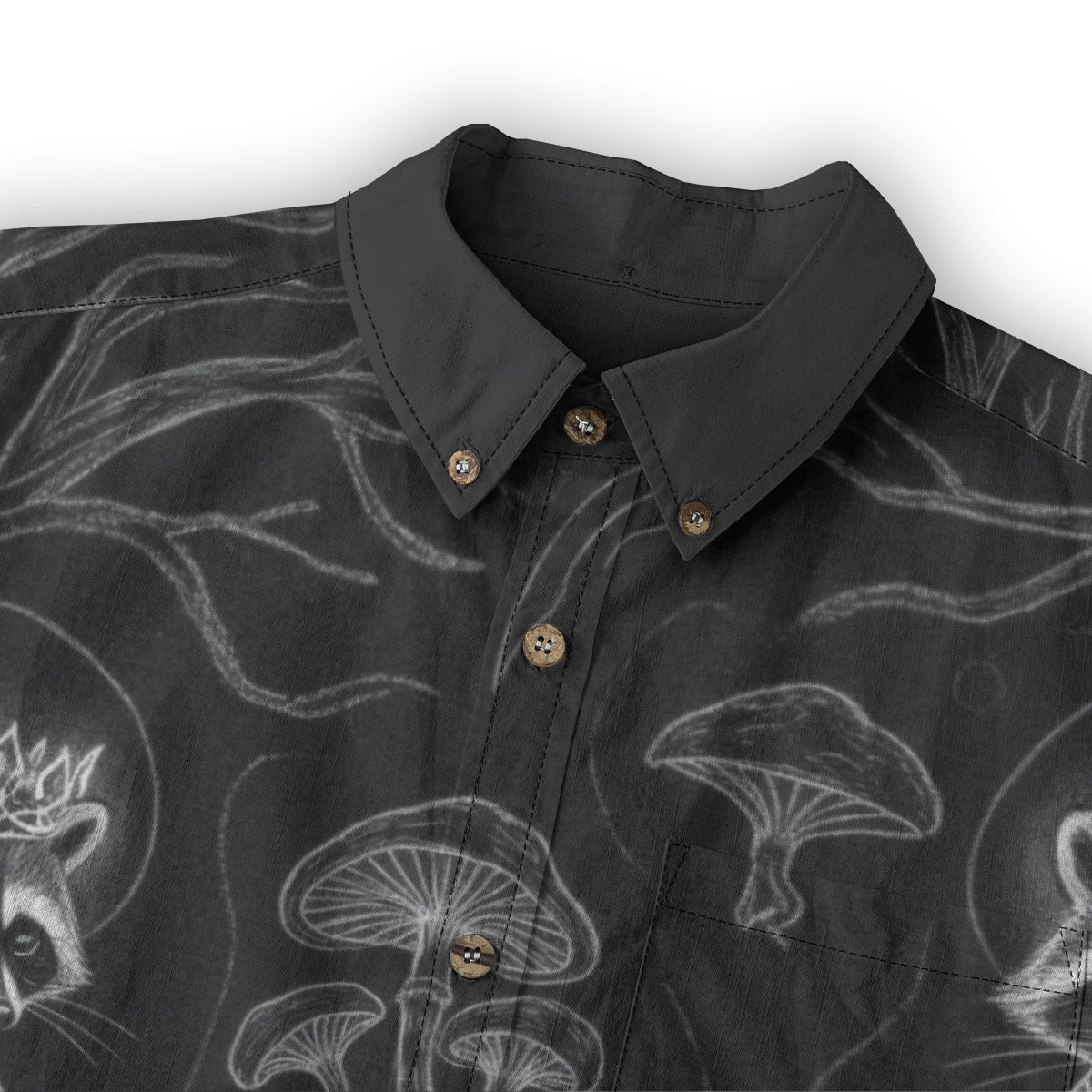 PRAYER by Riffhaus - Casual Lapel Long Sleeve Cotton Shirt - Riff on Rosalía's Berghain