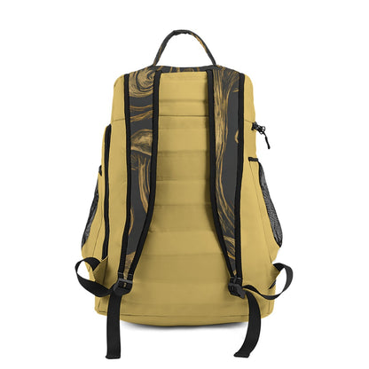 FORGING - Large Backpack with Mushroom Print - Sofia Isella Riff