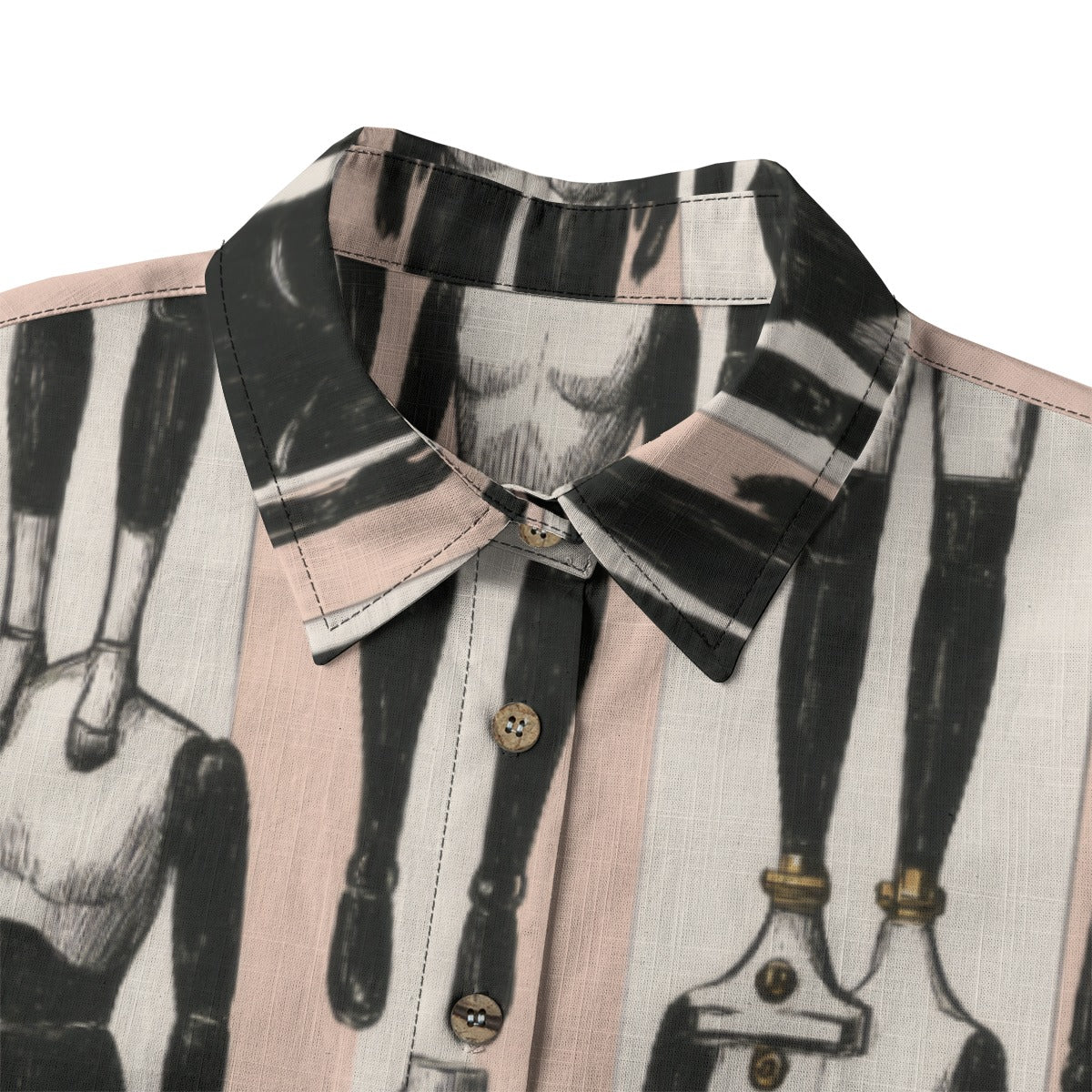 SCREWED by Riffhaus - Women's Cotton Shirt - Sofia Isella Riff