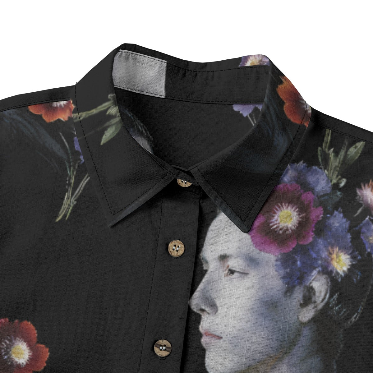 REBIRTH by Riffhaus - Women's Cotton Shirt - Florence + The Machine Riff