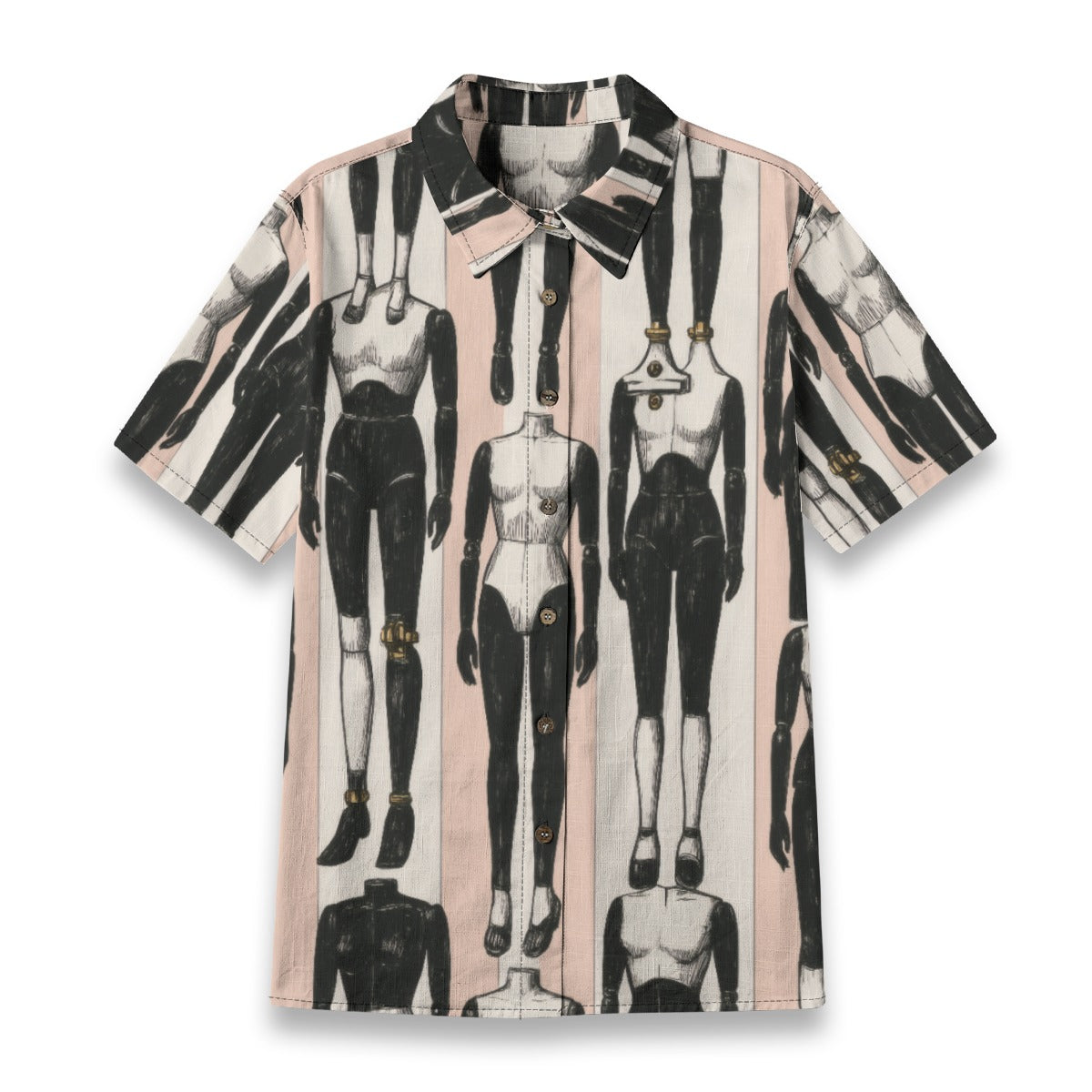 SCREWED by Riffhaus - Women's Cotton Shirt - Sofia Isella Riff