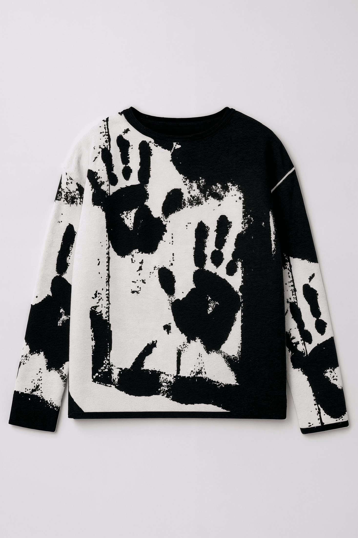 LET ME OUT by Riffhaus - Women’s straight bottom knitted sweater - Sofia Isella Riff