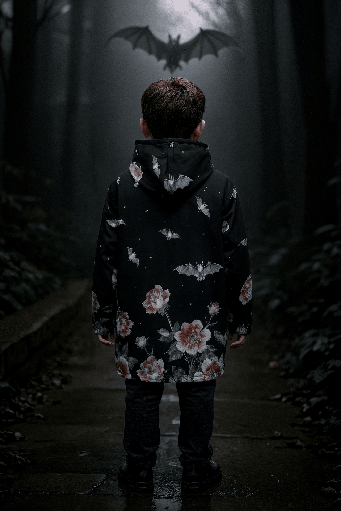 BATS by Riffhaus - Children's Waterproof And Windproof Jacket - Florence + The Machine Riff