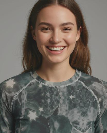 LAST STAR by Riffhaus - Unisex Yoga Sports Long Sleeve T-Shirt #FROZEN