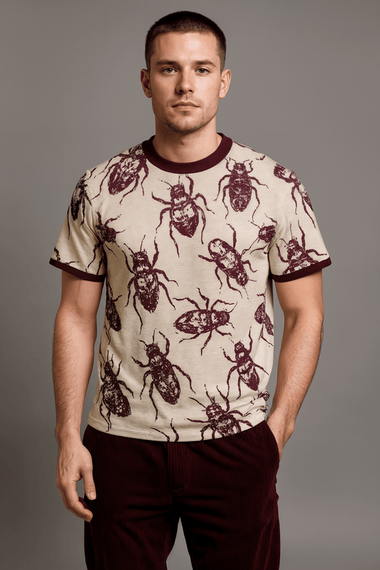 DRENCHED by Riffhaus - Knitted classic tee Unisex - Sized for Men - Sofia Isella Riff