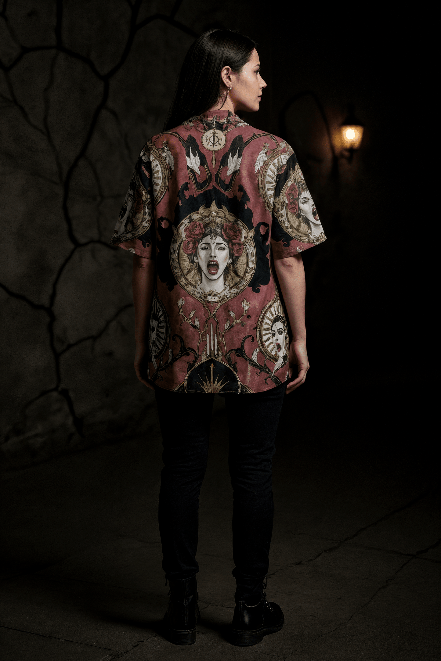 SCREAM by Riffhaus - Women's Hawaii Shirt | Rayon - Florence + The Machine Riff