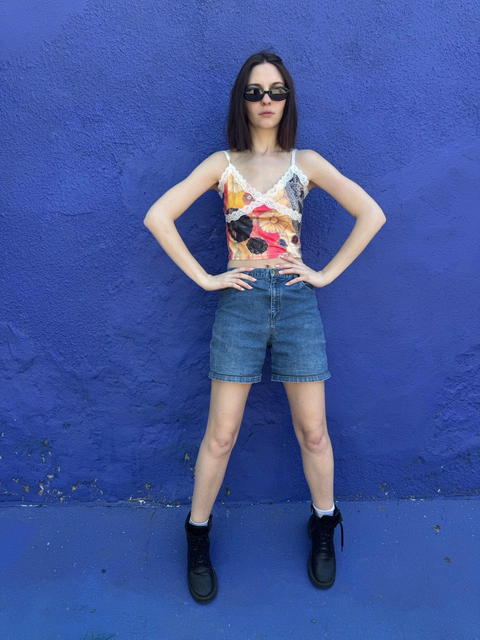 Lace Camisole - Flowers