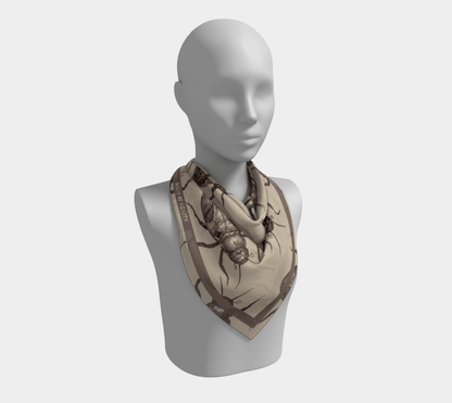 DECAY by Riffhaus - Silk Scarf Bugs - Sofia Isella Riff