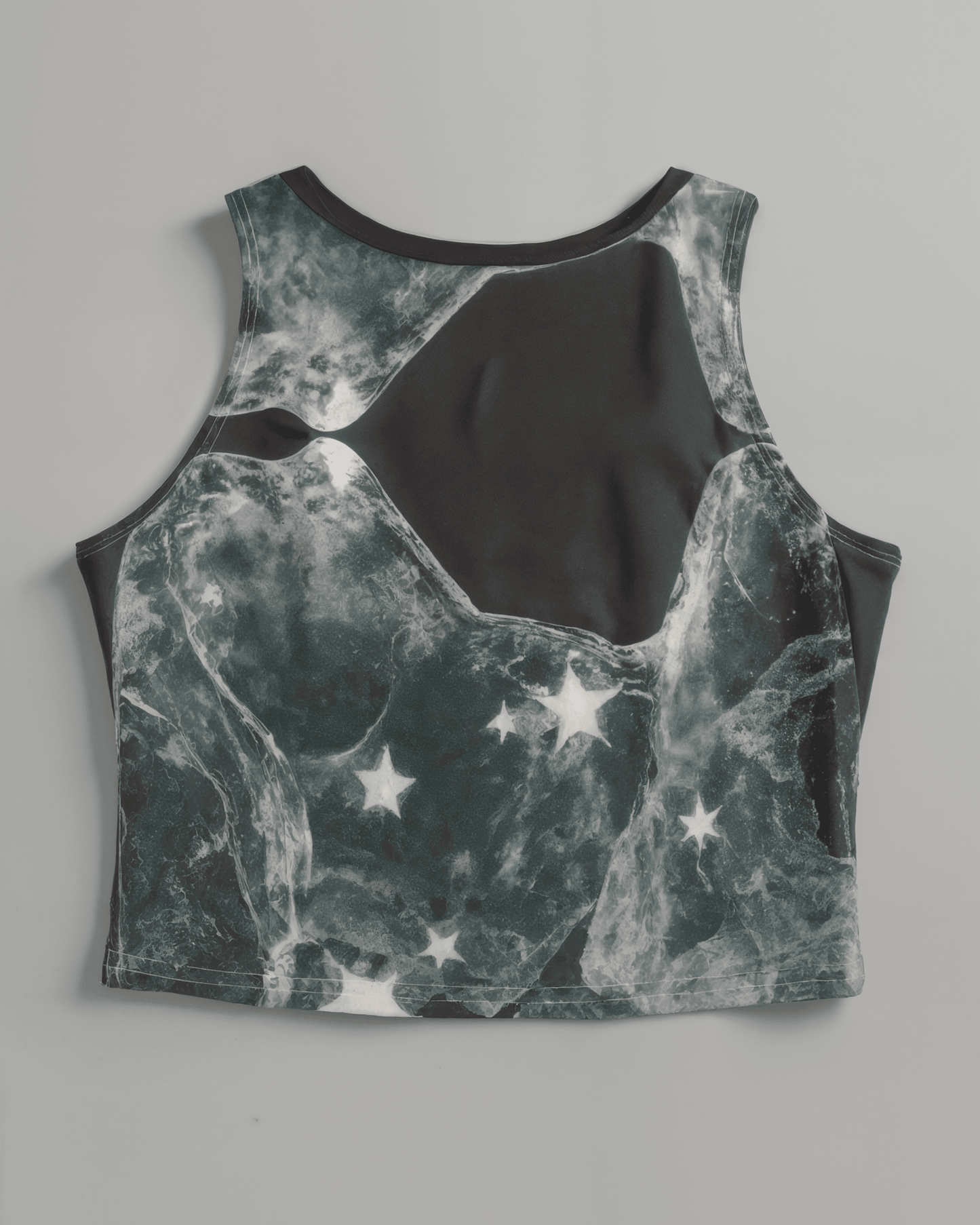 LAST STAR by Riffhaus - High-Stretch Short Women's Tank Top - Aurora Frozen Riff