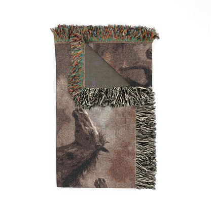 MOOR, Woven Throw Blanket