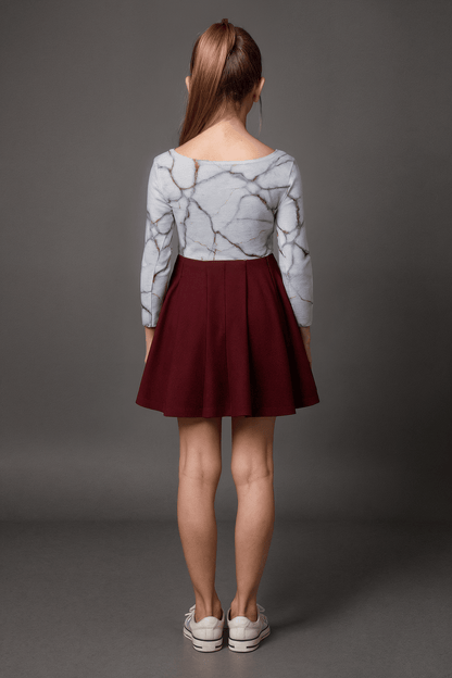 Marionette Mini by Riffhaus - Kid's Long Sleeve Dress - Sofia Isella Riff