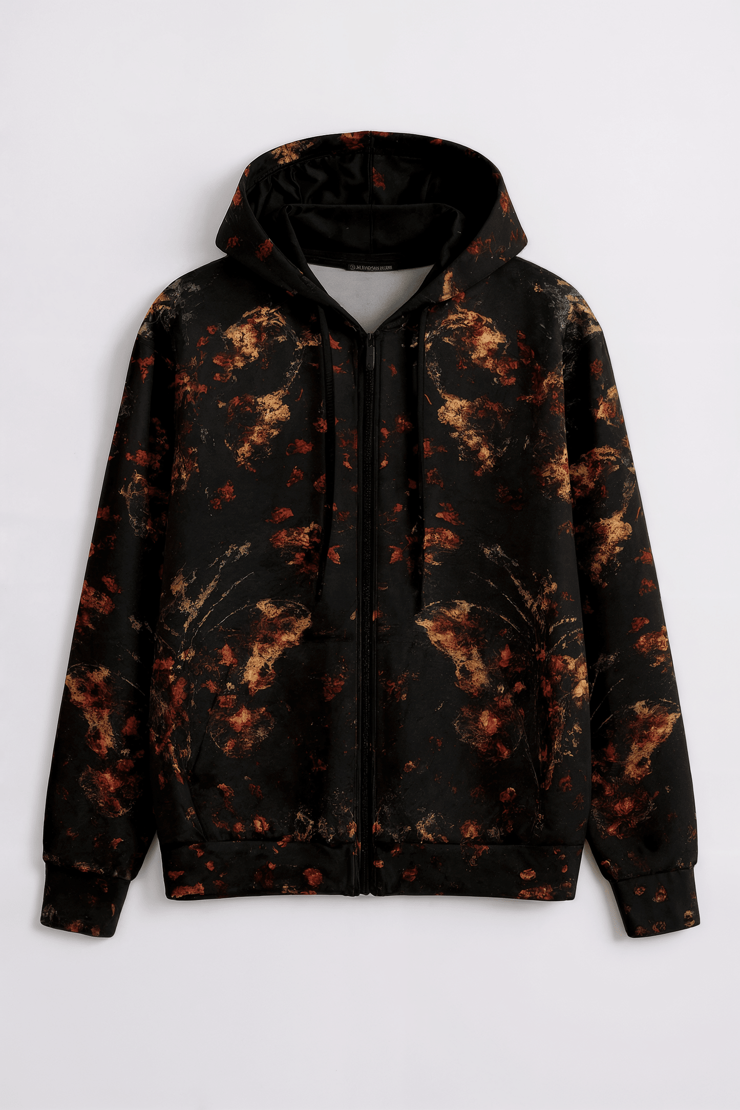 COCOON by Riffhaus - Heavy Unisex Cotton Pullover Hoodie With Zipper - Sofia Isella Riff