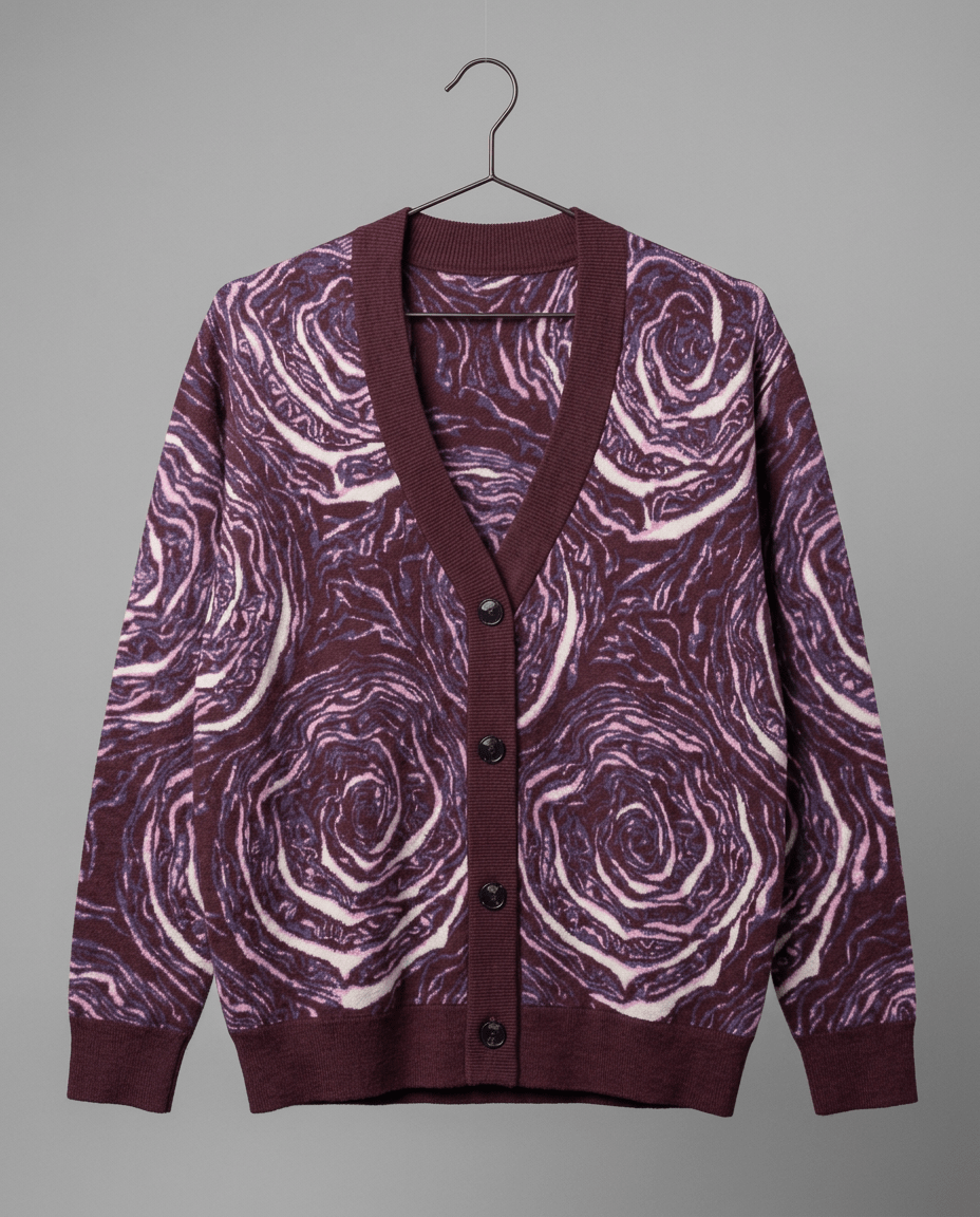 CABBAGE SECTION Riffhaus Cardigan