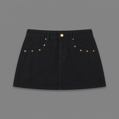 COMING / GOING Riffhaus mini skirt