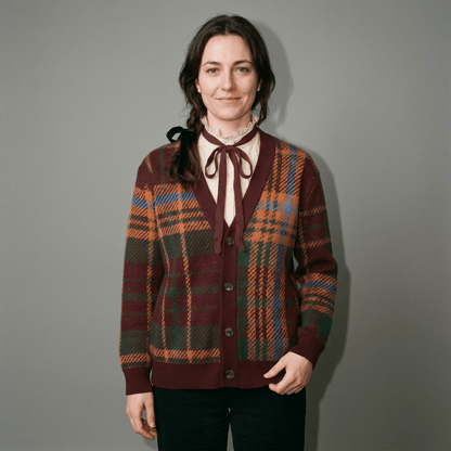 COURT TARTAN Riffhaus Cardigan