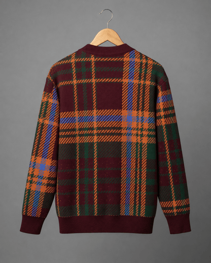 COURT TARTAN Riffhaus Cardigan