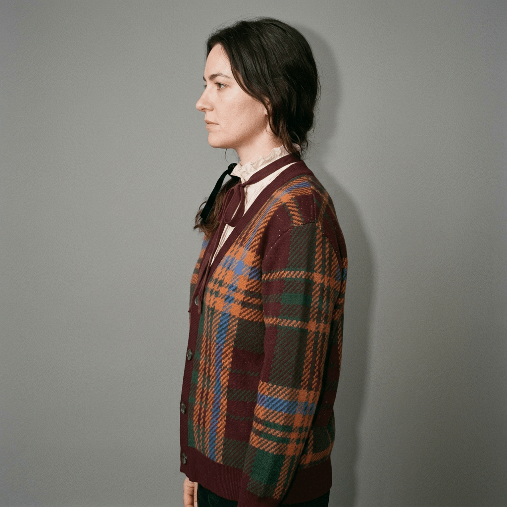 COURT TARTAN Riffhaus Cardigan