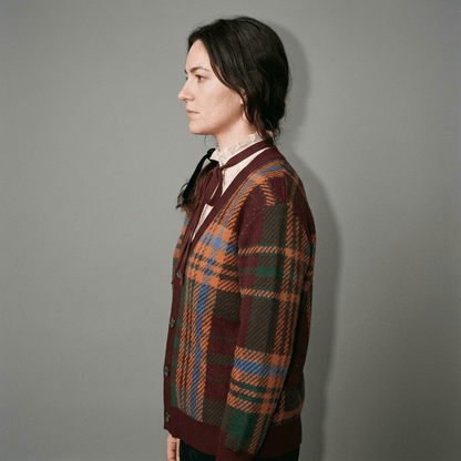 COURT TARTAN Riffhaus Cardigan